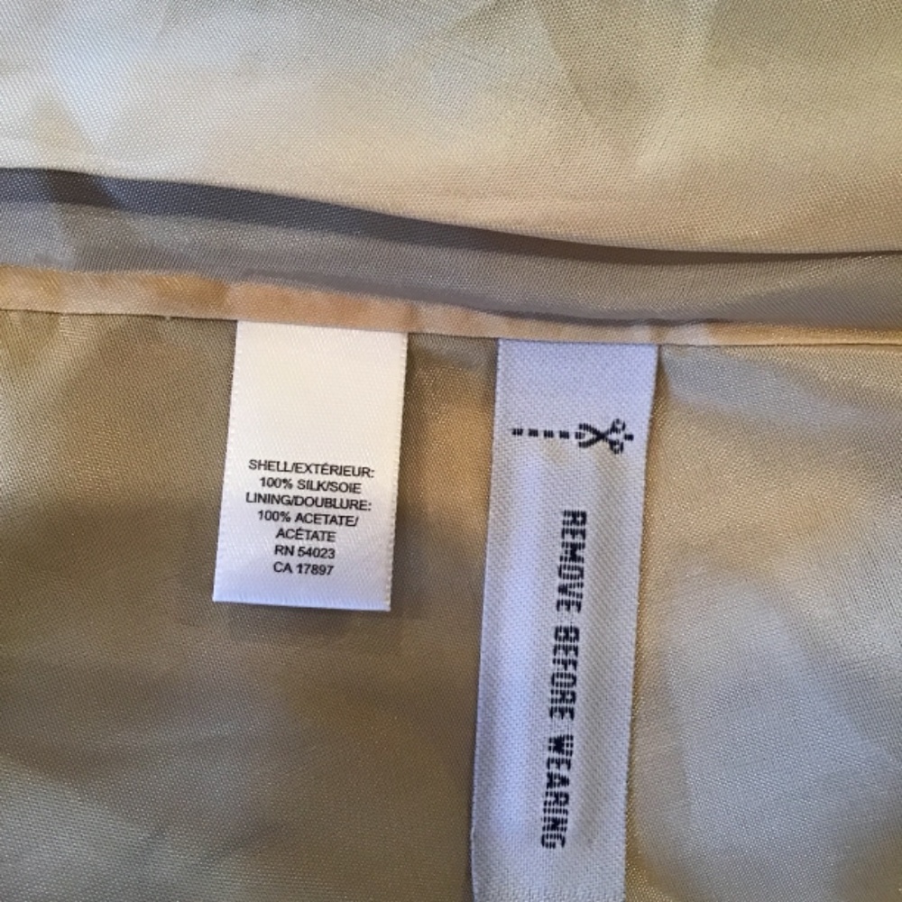Banana Republic silk true wrap midi  dress - Picture 5 of 5